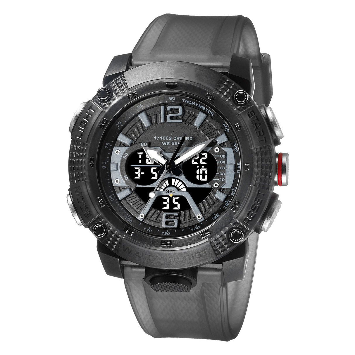 Men's Outdoor Sports Waterproof Electronic Watch - Dazpy