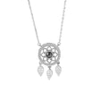 Dreamcatcher Necklace For Memory Of Love Women's 925 Sterling Silver - Dazpy