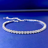 Women's New High Carbon Full Diamond Bracelet - Dazpy