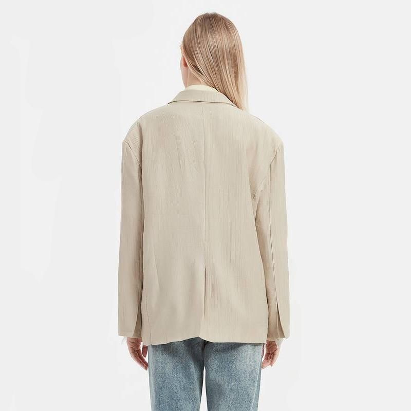 Eleganter Khaki-Blazer für Damen