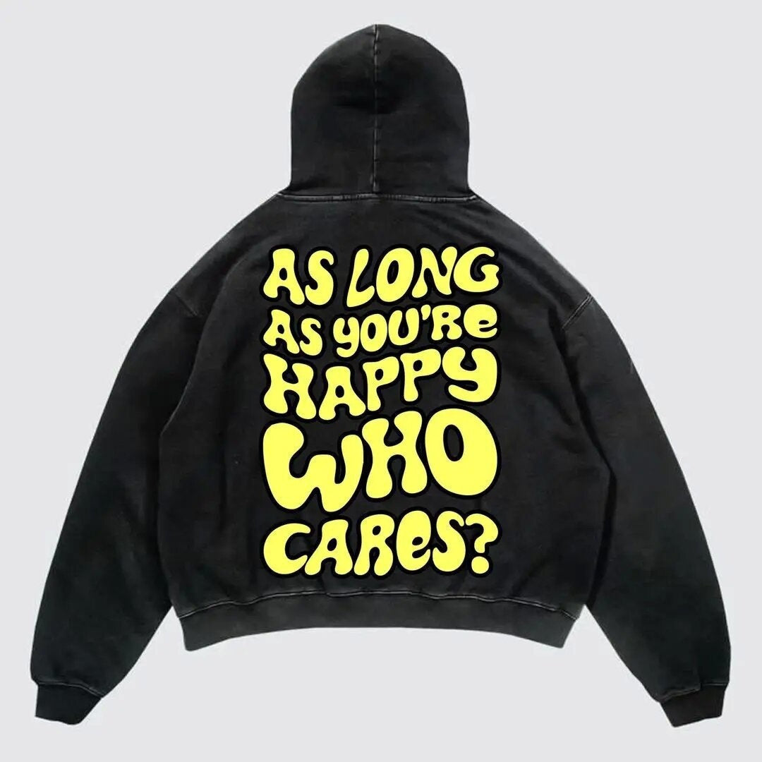 Buchstabe Streetwear Hoodie Sweatshirt High Street Hoodie