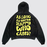 Buchstabe Streetwear Hoodie Sweatshirt High Street Hoodie