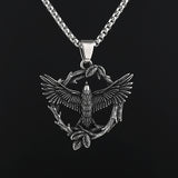 Vintage Overlord Eagle Titanium Steel Pendant Necklace - Dazpy