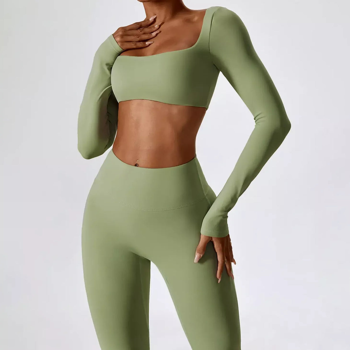 Seamless Yoga Sportswear Set