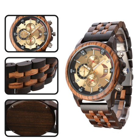 Business Multifunctional Luminous Men's Quartz Watch - Dazpy