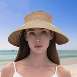 Sombrero plegable con lentejuelas para el sol: protección contra los rayos UV, transpirable y elegante para exteriores