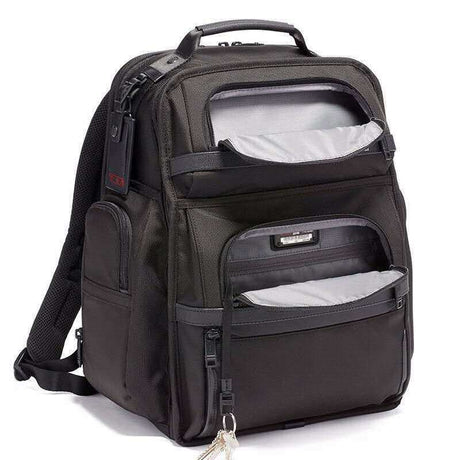 Men's Black Business Computer Bag Backpack - Dazpy