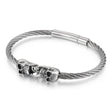 Skull Titanium Steel Bracelet Vintage - Dazpy