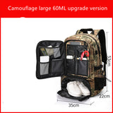 Extra Large Travel Bag Men's Outdoor Mountaineering Leisure Super Large Capacity Travel Shoulders - Dazpy