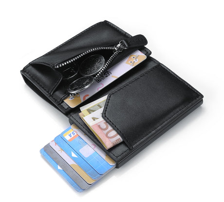 3-fold magnetic coin purse wallet - Dazpy