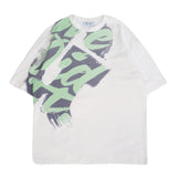 Fashion Brand Men's Clothing Half Sleeve T-shirt Loose National Fashion