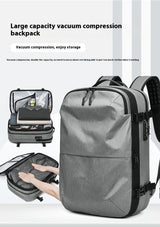 Multifunctional Travel Vacuum Compression Backpack Men