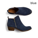 Women's Round-Toe Ankle Boots