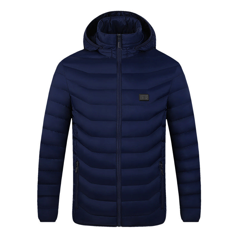 Chaqueta térmica de invierno de talla grande Ropa térmica eléctrica