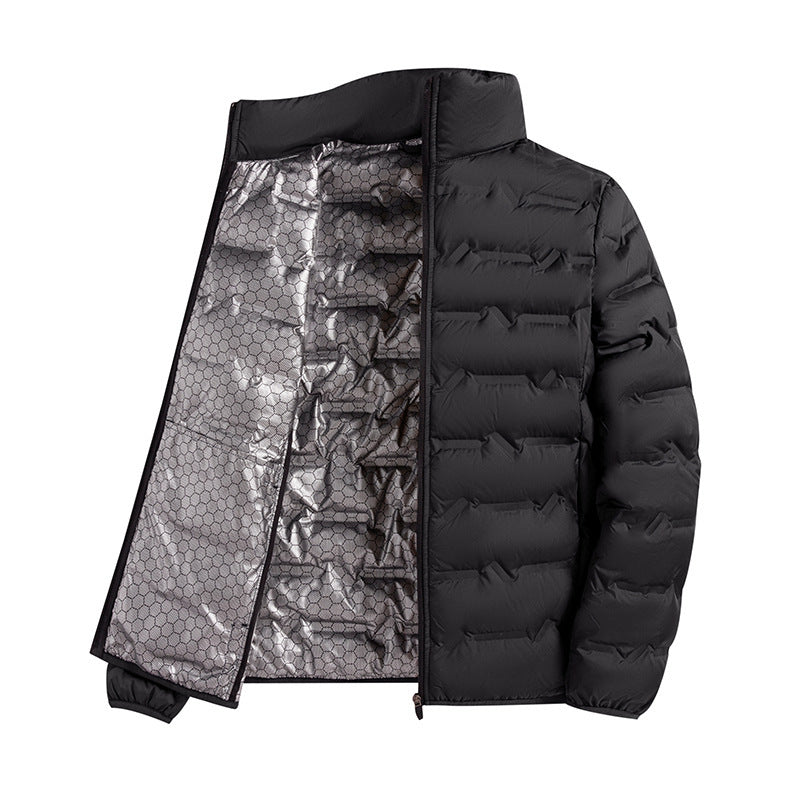 Men's Graphene Material Warm Leisure White Duck Down Jacket