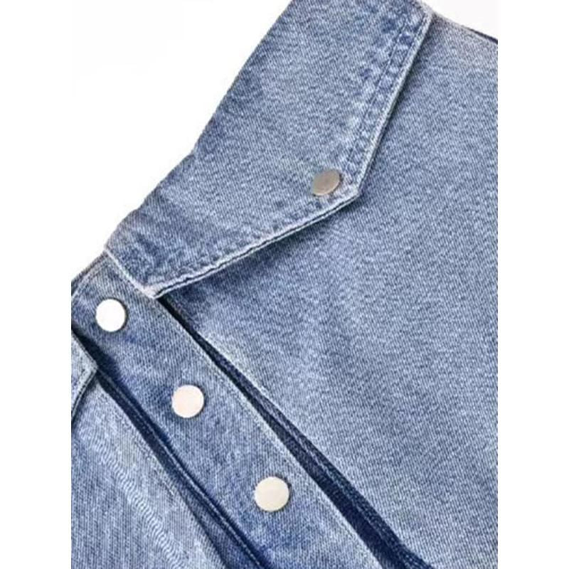 Schicke Jeansshorts mit niedriger Taille