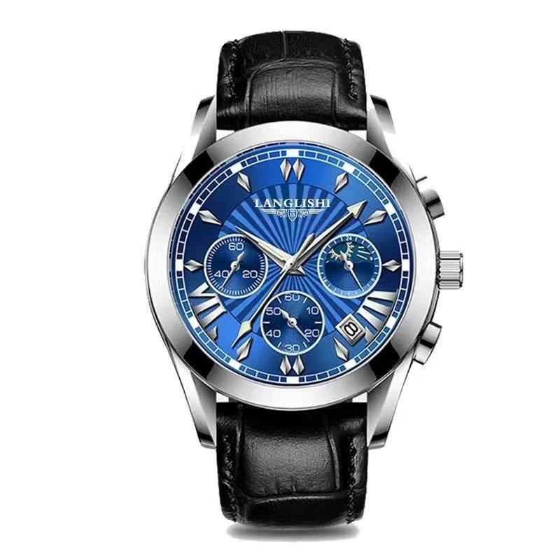 Men's Multifunctional Luminous Waterproof Quartz Watch - Dazpy