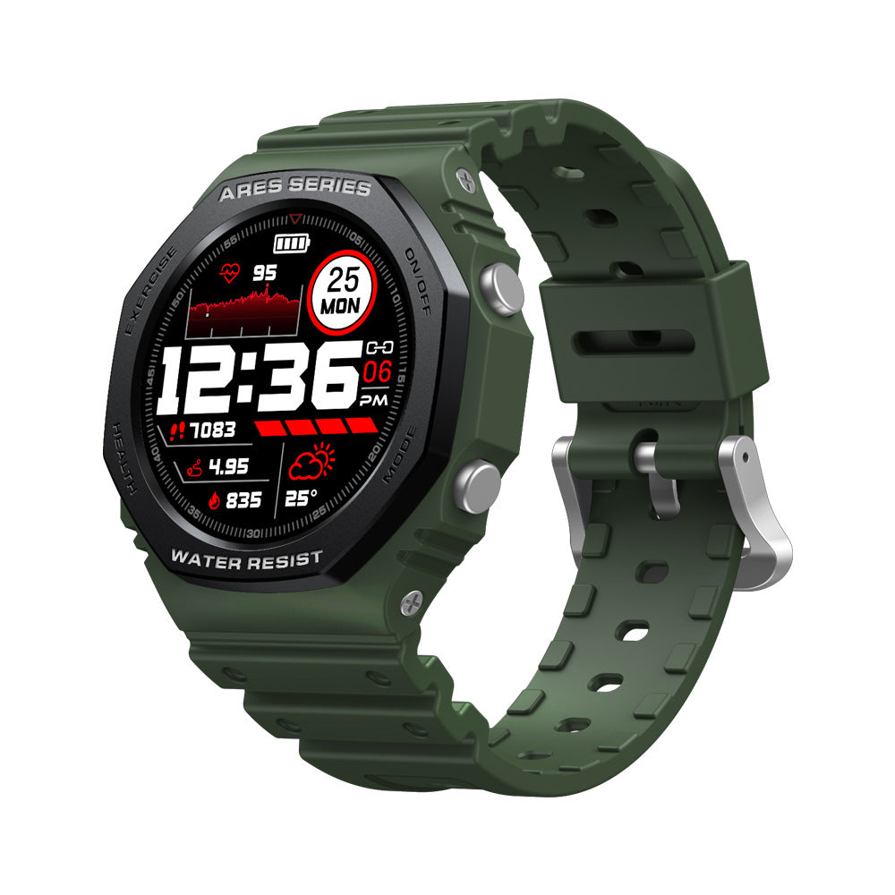 2 Rugged Watch 1.09 Inch HD Color Touch Display 240x240 Resolution - Dazpy