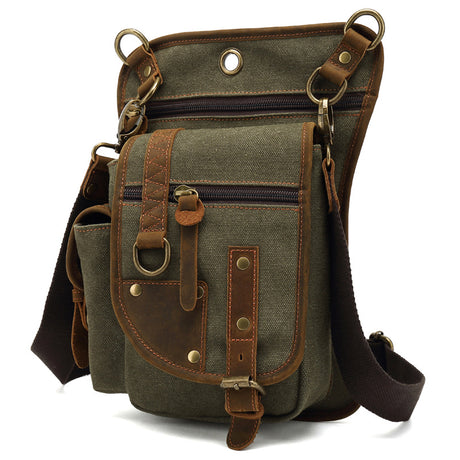 Men's Canvas Fashion Casual Shoulder Messenger Bag - Dazpy