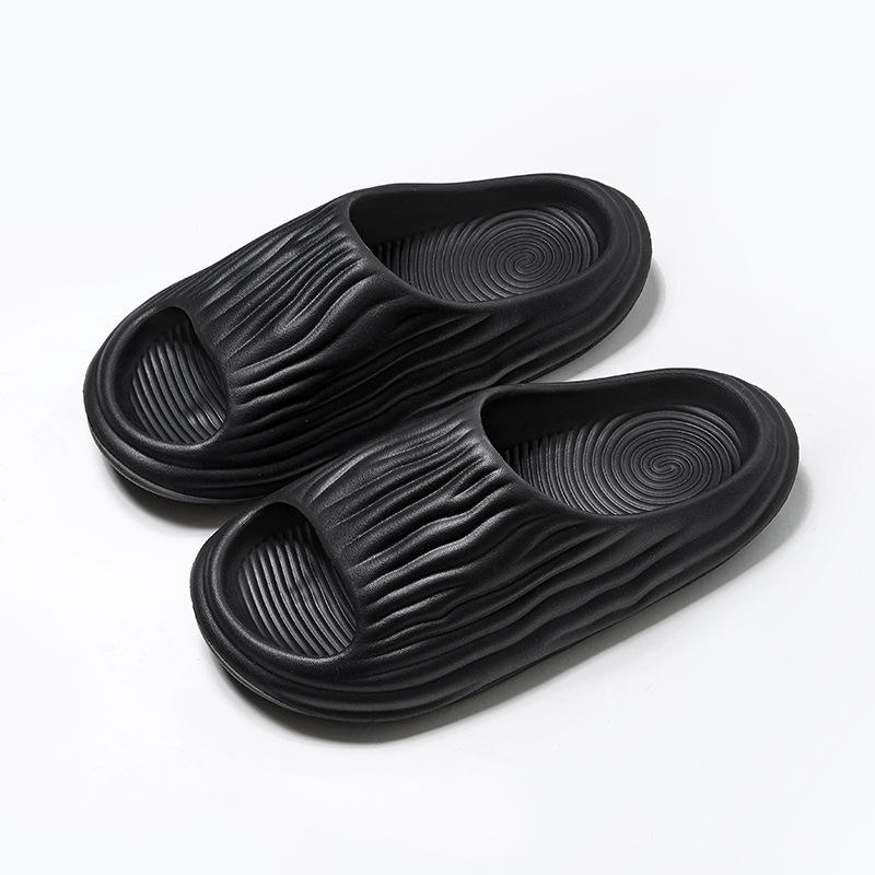 Sommerliche, dicke Plateau-Slipper für Damen