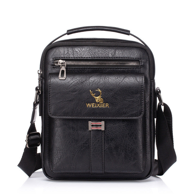 Pu Men's Messenger Bag Trendy Retro - Dazpy