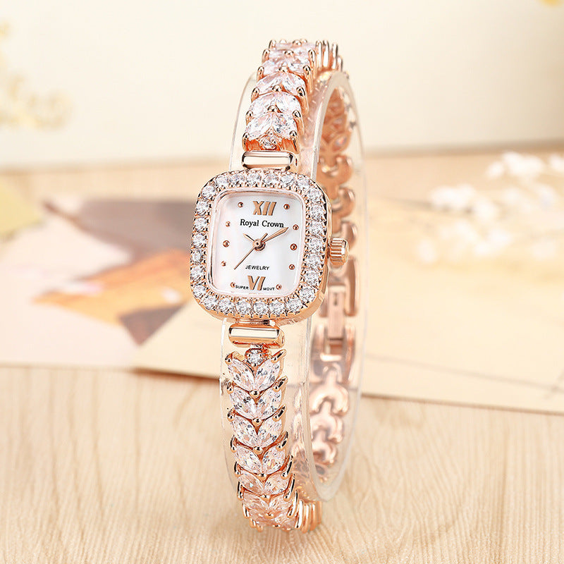 Watch Bracelet Quartz Full Star Diamond Women's Watch - Dazpy