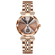 Women's Fashionable Multi-pronged Gradient Glass With Diamond Face Watch - Dazpy