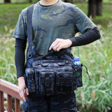 Fishing Messenger Bag Waist Backpack Organizer - Dazpy