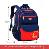 Burden-reducing Large Capacity Lightweight Sixth Grade Primary School Schoolbag