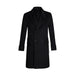 Slim Double Breasted Men's Autumn And Winter Woolen Trench Coat