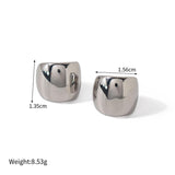 Gold Plated Stainless Steel Minimalist Smooth Ear Clip – Tarnish-Proof and Waterproof