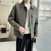 Premium Short Woolen Overcoat Coat