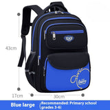 Burden-reducing Large Capacity Lightweight Sixth Grade Primary School Schoolbag