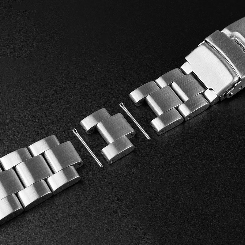 Solid Stainless Steel Bracelet With Five Beads Diving - Dazpy