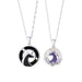 Fashion Couple Sterling Silver Necklace - Dazpy