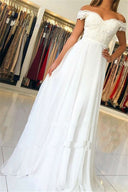 Women's White Raglan Short-Sleeve Long Dress