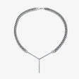 Necklace Men's Colorless Titanium Steel - Dazpy