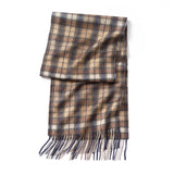 Luxury Cashmere Scarf with Tassels - Stylish Wrap and Shawl