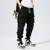 Spring And Autumn Men's Casual Pants Loose Wide Leg Denim