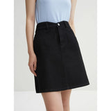 Chic High Waist Denim Skirt