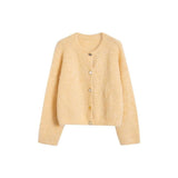 Eleganter Cardigan aus Alpaka-Mischung