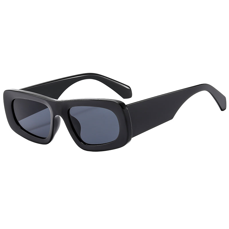 Trendy Color Block Sporty Sunglasses - UV Protection & Gradient Lenses for Men and Women