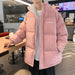 Lamb Velvet Jacket Male Hong Kong Style Trend Loose Bread Warm Cotton Coat