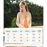 Apricot Elegant V-Neck French Style Knit Cardigan