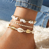 Bohemian Crystal Stone Anklet