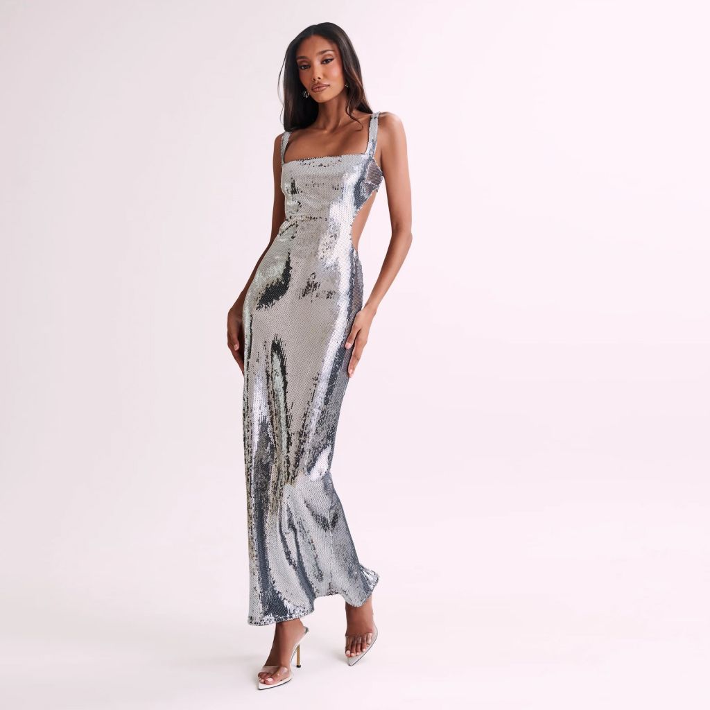 Sling Backless Maxi Dress For Women