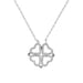 S925 Silver Multi-wear Clover Necklace For Women - Dazpy