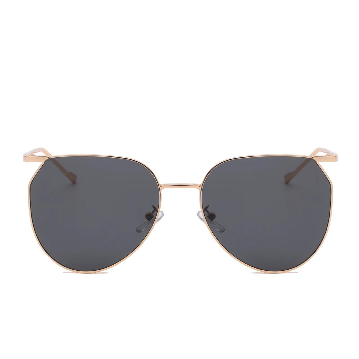 Modische ovale Sonnenbrille