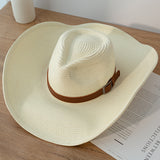 Stilvoller Western-Cowboyhut aus Naturpapier