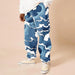 Trousers Loose Mid-waist Printed Fall   For Men